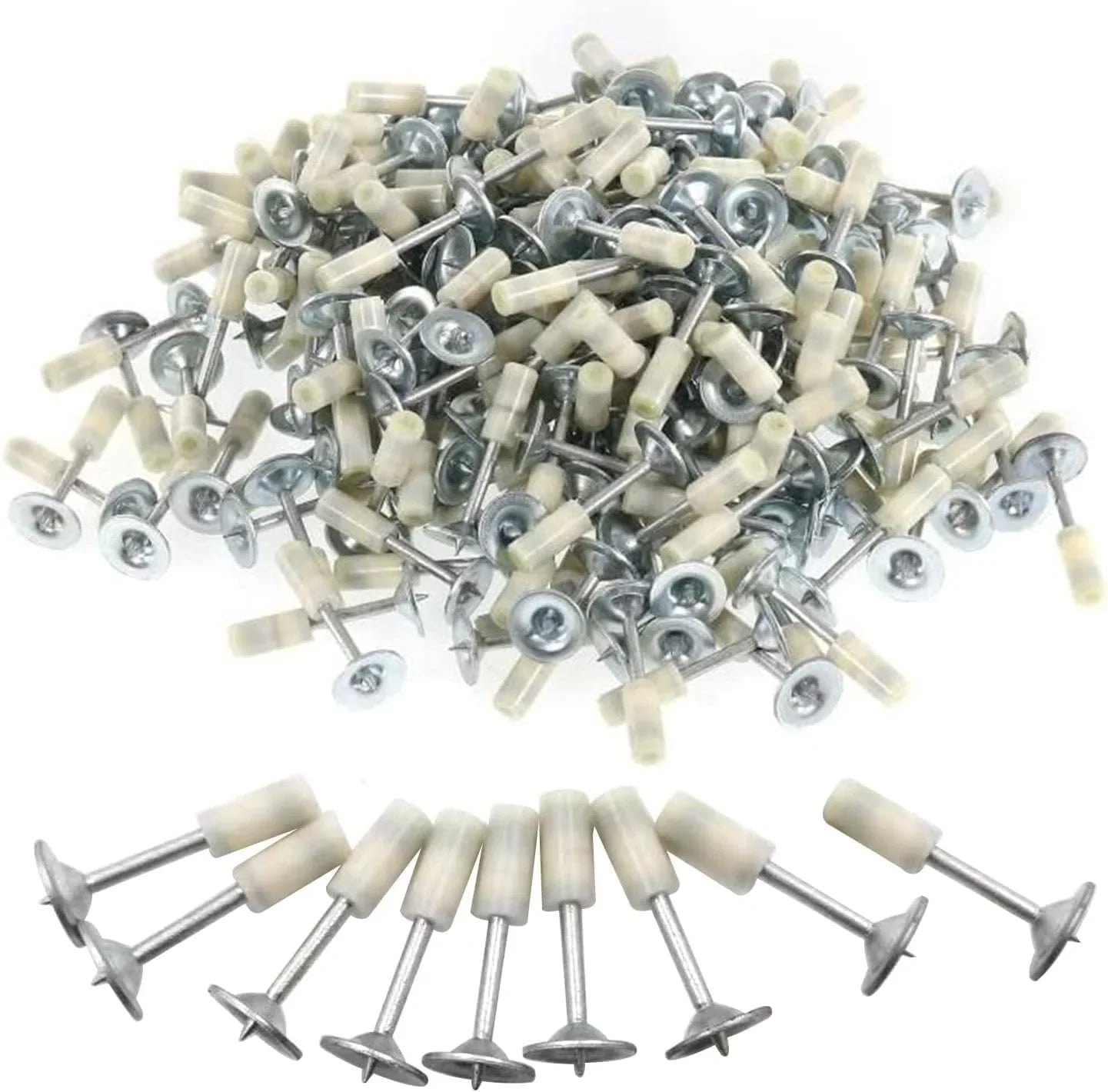 Produs Premium – Set cuie pentru pistol de cuie, otel, 7.3 mm, argintiu