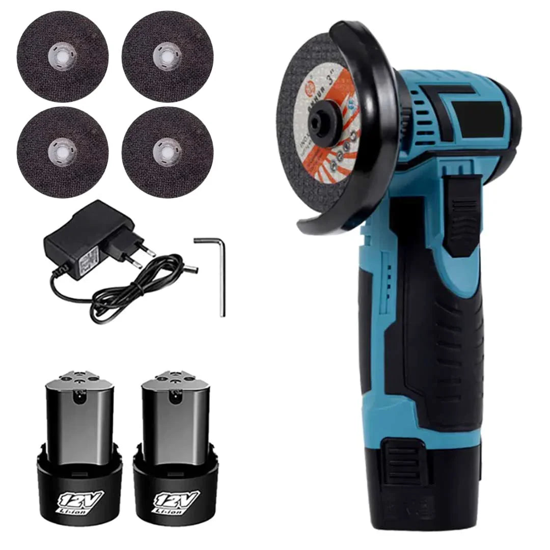 Polizor Unghiular Electric cu 6 Discuri Incluse – Putere Mare si Siguranta