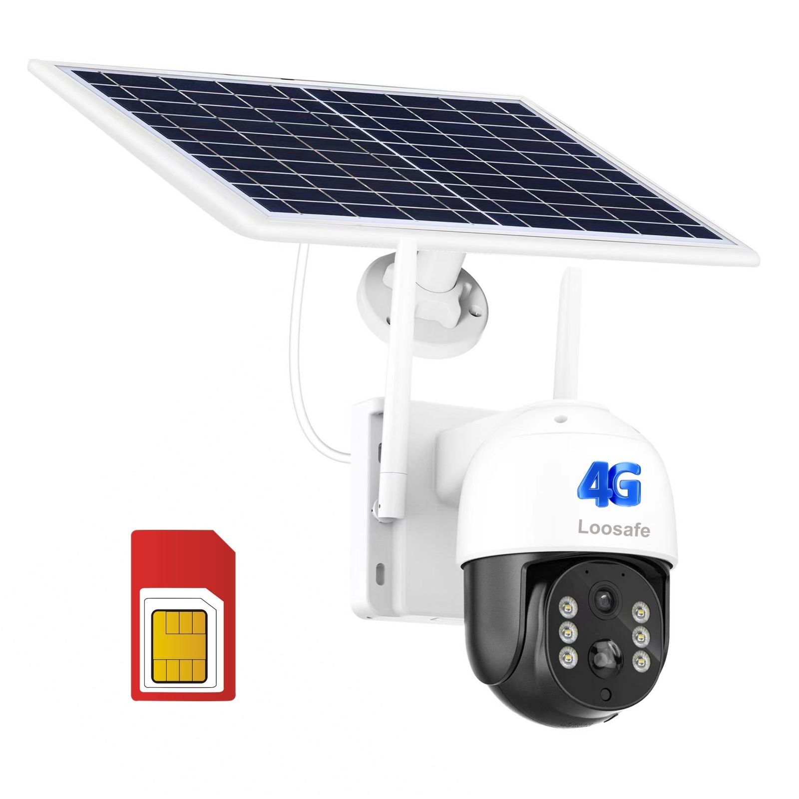 CAMERA&nbsp; CU PANOU SOLAR 1 sau 2 obiective 12 MP acumulatori inclusi
