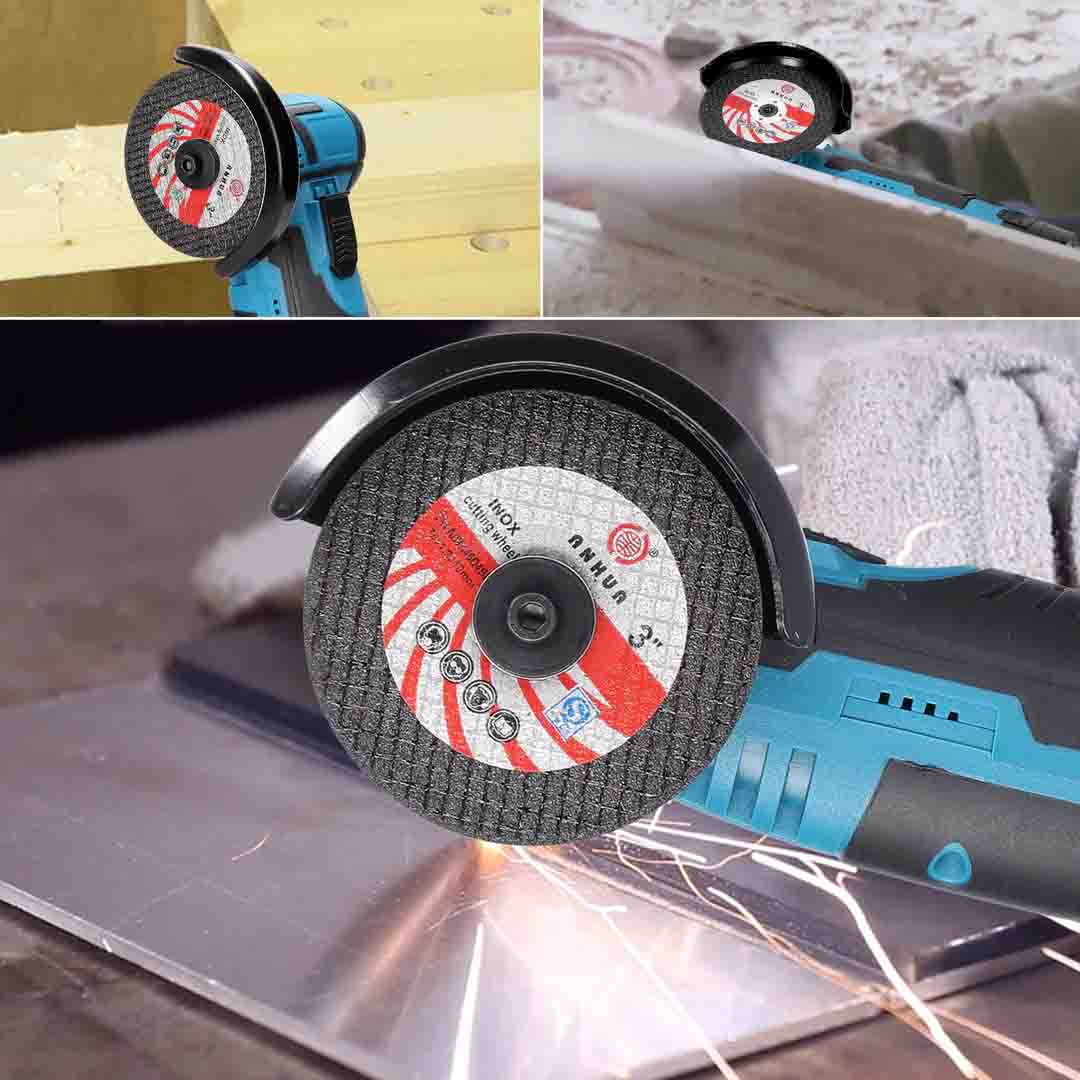 Polizor Unghiular Electric cu 6 Discuri Incluse – Putere Mare si Siguranta