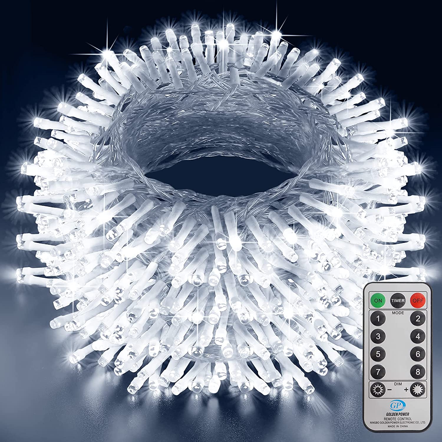 Instalatie luminoasa multicolora cu jocuri de lumini 30-100 metri