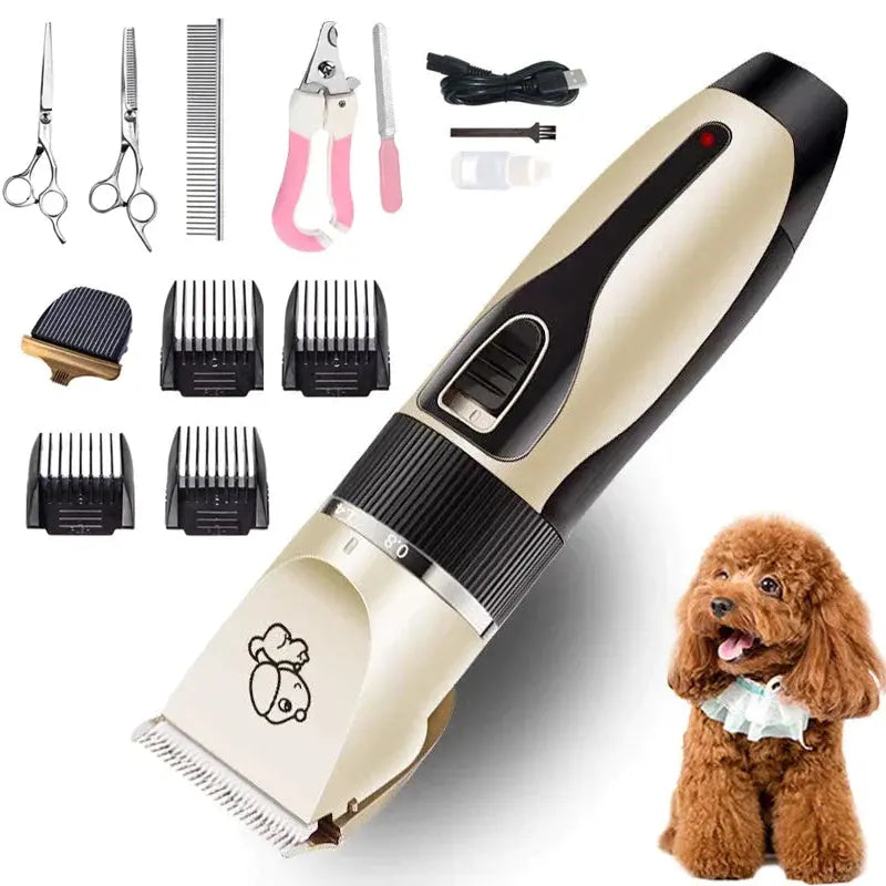 Aparat profesional pentru tuns animale+ Set complet de accesorii