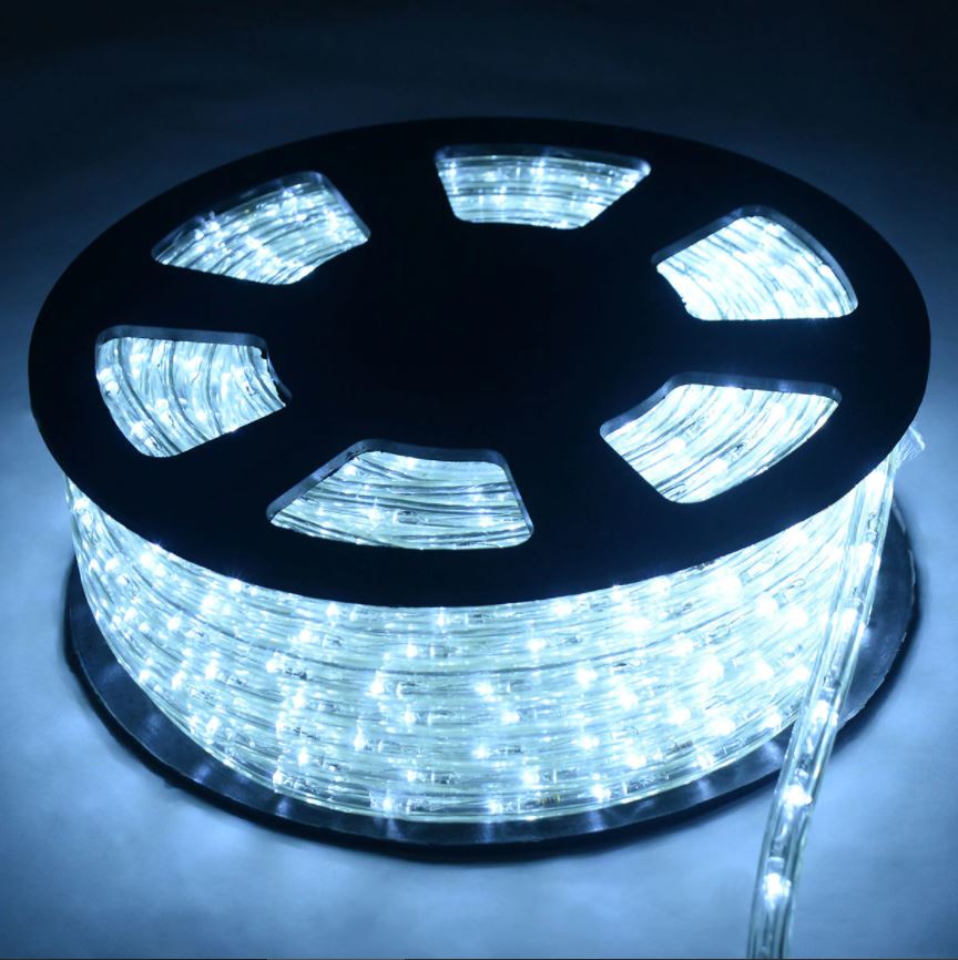 Instalatie tip furtun luminos cu LED, 100m