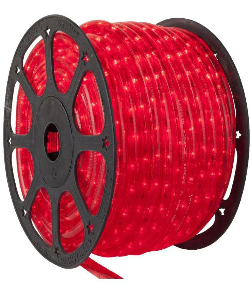Instalatie tip furtun luminos cu LED, 100m, diverse culori