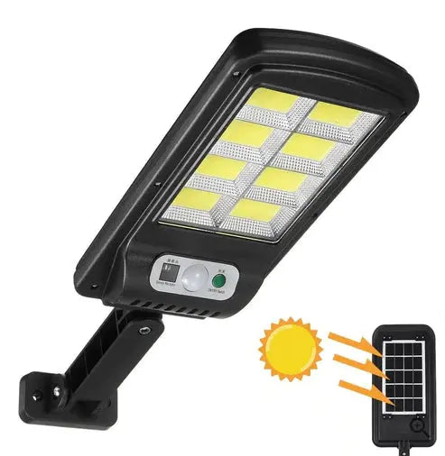Set x5 Lampa cu Incarcare Solara 150W, 160 LED-uri COB, telecomanda