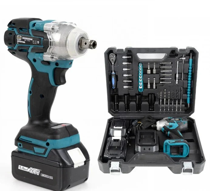 Masina de Insurubat   550Nm, 43 de Accesorii, 2 Acumulatori 98VF si Valiza