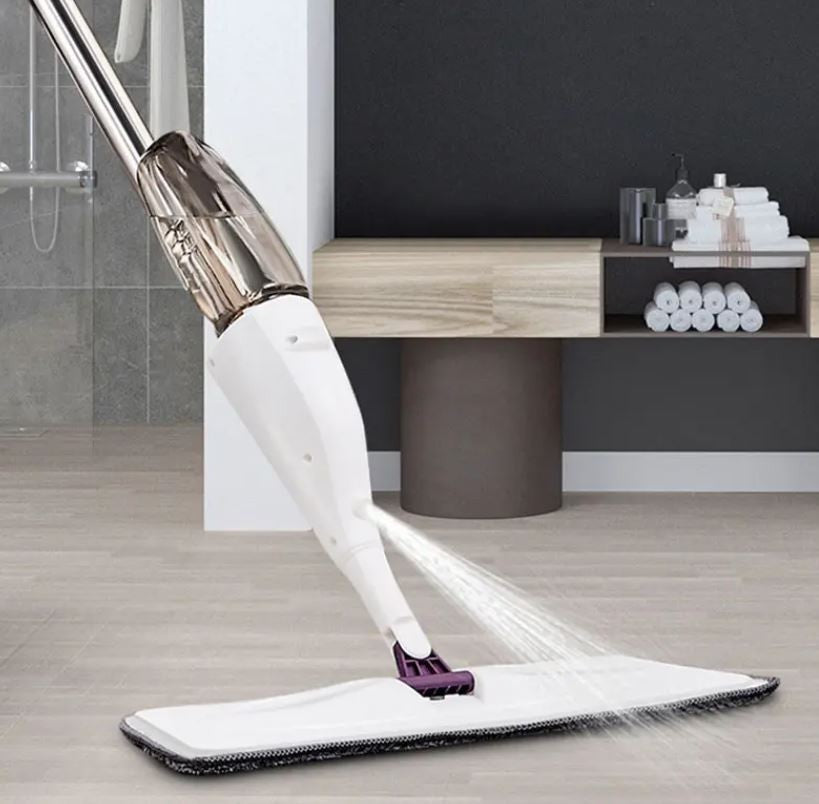 Mop Triunghiular 360° cu Rezerve din Microfibra Premium