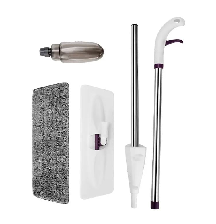 Mop Triunghiular 360° cu Rezerve din Microfibra Premium