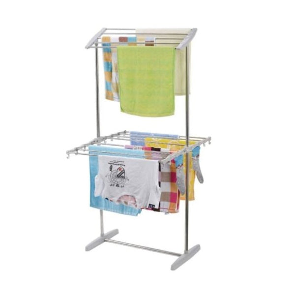 Produs Premium – Uscator pliabil pentru haine Multifunctional Mobile Folding Racks, 24 x 62 x 62 x 65 x 130 cm
