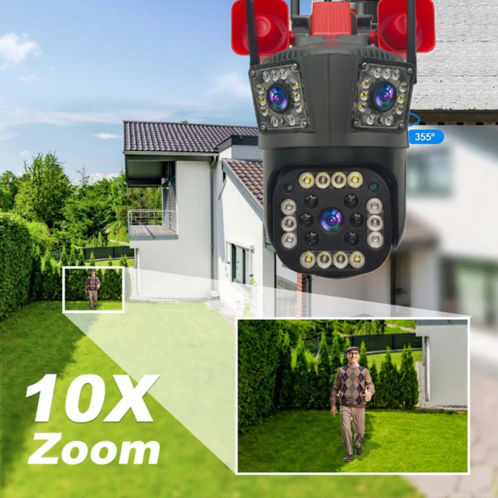 Camera de Supraveghere Mini WiFi cu Card Cadou si Night Vision